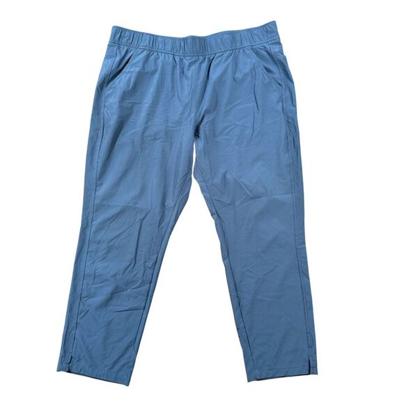 Eddie Bauer XL‎ Blue Polyester Stretch Women's Jogger Pants - Picture 1 of 9
